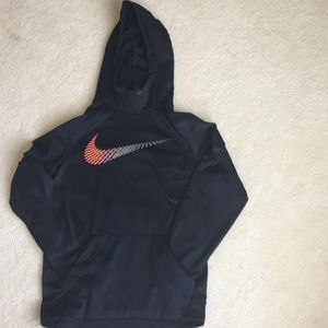 Nike dri fit black hoodie pullover small